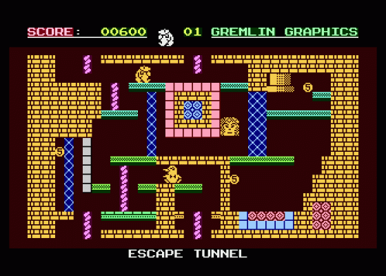 Monty on the Run Screenshot 7 (Atari 400/800/600XL/800XL/130XE)