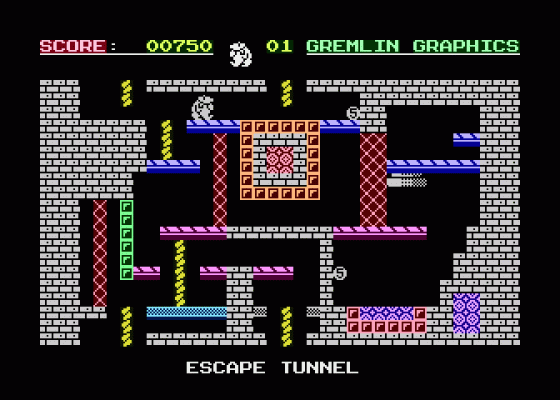 Monty on the Run Screenshot 8 (Atari 400/800/600XL/800XL/130XE)