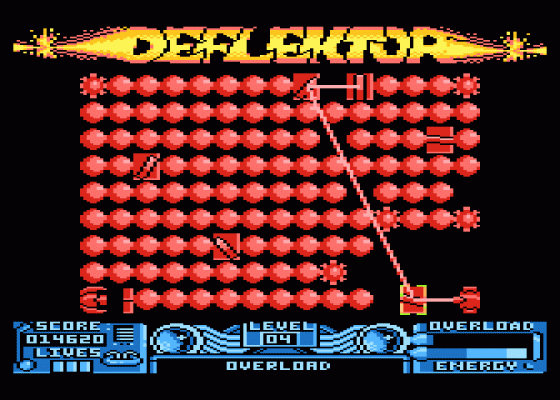 Deflektor Screenshot 5 (Atari 400/800/600XL/800XL/130XE)