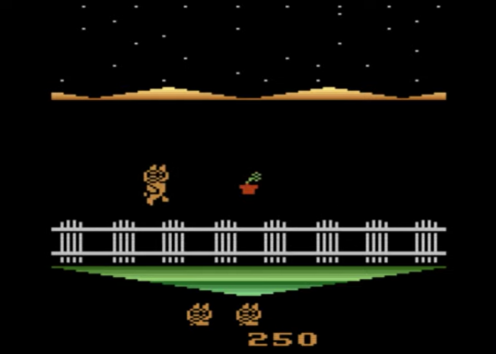 Garfield On The Run Screenshot 5 (Atari 400/800/600XL/800XL/130XE)