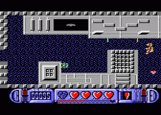 Heartache Screenshot 1 (Atari 400/800/600XL/800XL/130XE)