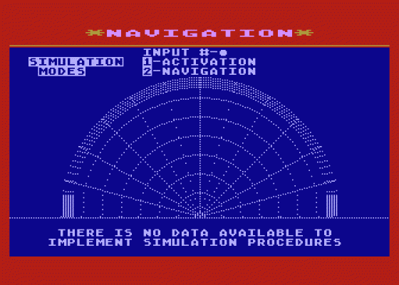 Jupiter Mission 1999 Screenshot 5 (Atari 400/800/600XL/800XL/130XE)