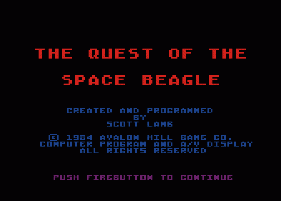 The Quest Of The Space Beagle