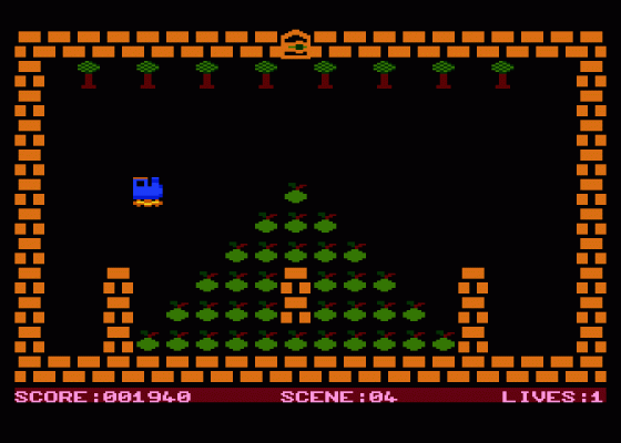 Train Screenshot 5 (Atari 400/800/600XL/800XL/130XE)