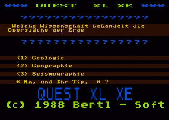 Quest XL/XE