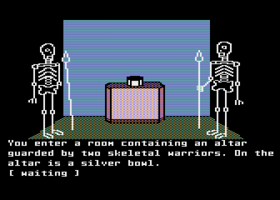 The Mask Of The Sun Screenshot 13 (Atari 400/800/600XL/800XL/130XE)