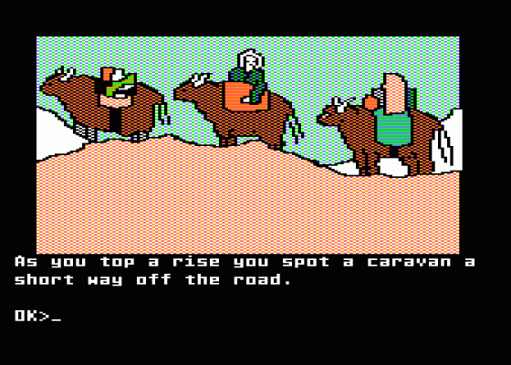 The Serpent's Star Screenshot 5 (Atari 400/800/600XL/800XL/130XE)