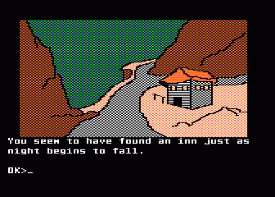 The Serpent's Star Screenshot 7 (Atari 400/800/600XL/800XL/130XE)