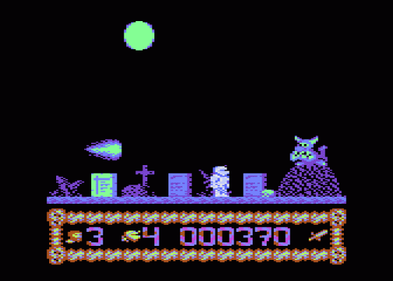 Ghastly Night Screenshot 7 (Atari 400/800/600XL/800XL/130XE)