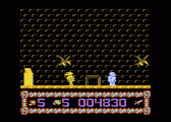 Ghastly Night Screenshot 19 (Atari 400/800/600XL/800XL/130XE)