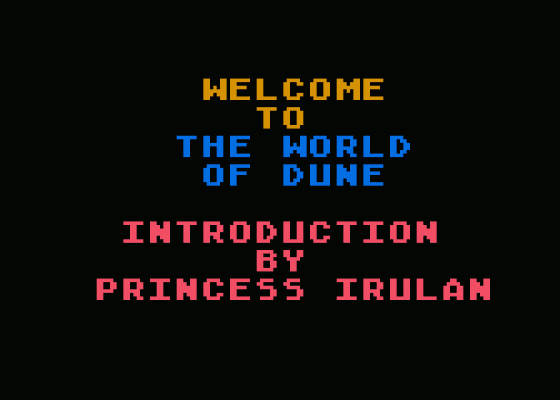 The World Of Dune
