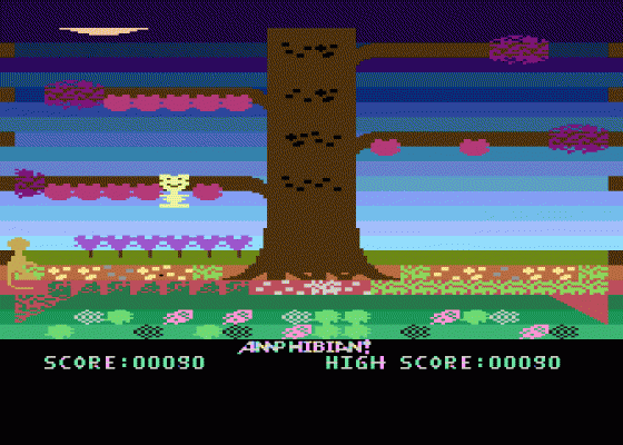 Amphibian! Screenshot 1 (Atari 400/800/600XL/800XL/130XE)