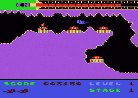 Warlok Screenshot 6 (Atari 400/800/600XL/800XL/130XE)