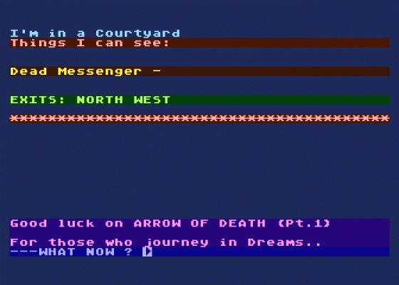 Mysterious Adventure No.  3: Arrow of Death: Part 1