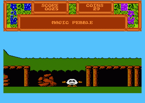 Treasure Island Dizzy Screenshot 6 (Atari 400/800/600XL/800XL/130XE)