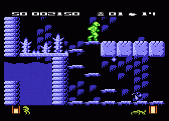 Draconus Screenshot 7 (Atari 400/800/600XL/800XL/130XE)