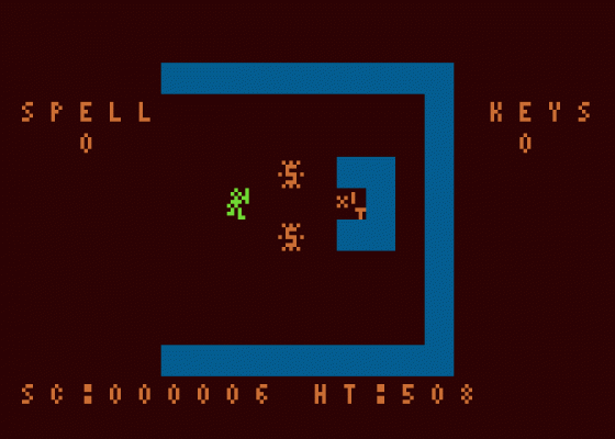 The Dungeon Screenshot 5 (Atari 400/800/600XL/800XL/130XE)