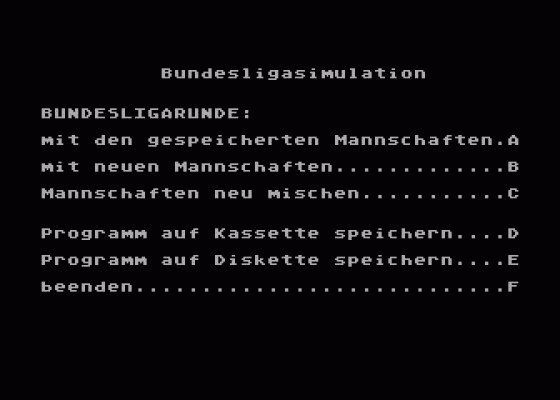 Bundesliga-Simulation