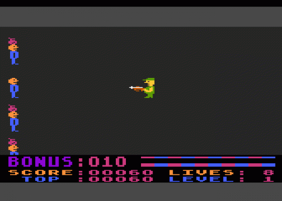 Wilhelm Tell Screenshot 1 (Atari 400/800/600XL/800XL/130XE)