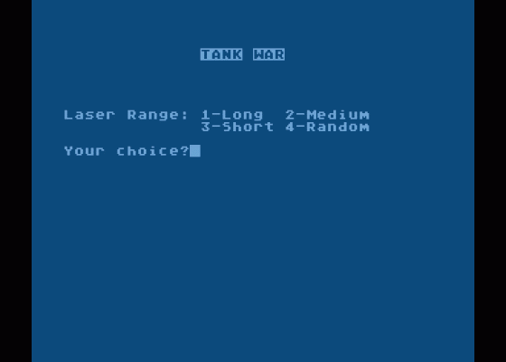 Chase Games Screenshot 6 (Atari 400/800/600XL/800XL/130XE)