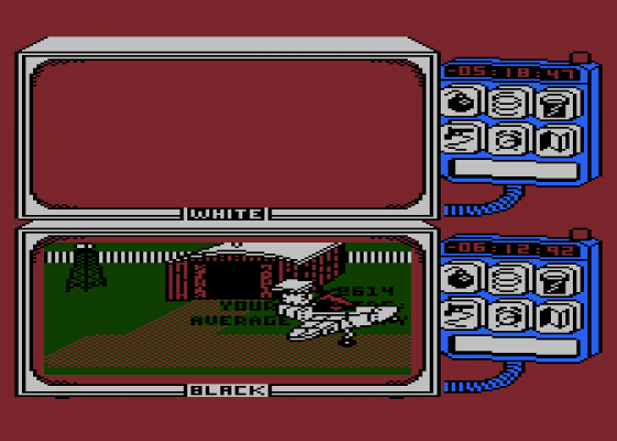 Spy Vs. Spy II: The Island Caper Screenshot 6 (Atari 400/800/600XL/800XL/130XE)