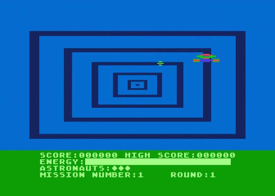 Twin Pack: Cohen's Towers/Cosmic Tunnels Screenshot 6 (Atari 400/800/600XL/800XL/130XE)