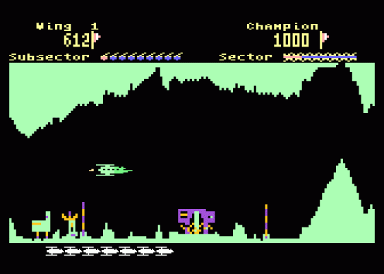 The Tail of Beta Lyrae Screenshot 6 (Atari 400/800/600XL/800XL/130XE)