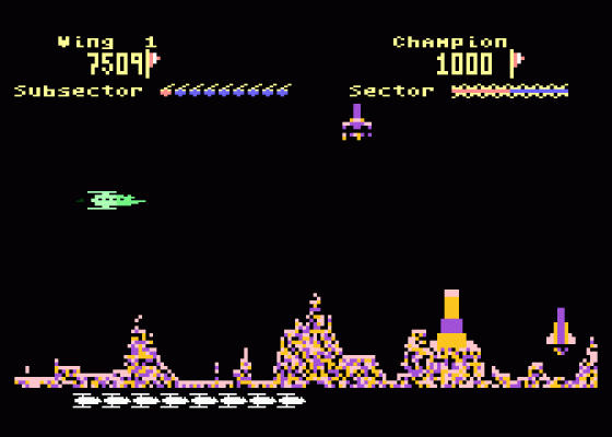 The Tail of Beta Lyrae Screenshot 8 (Atari 400/800/600XL/800XL/130XE)