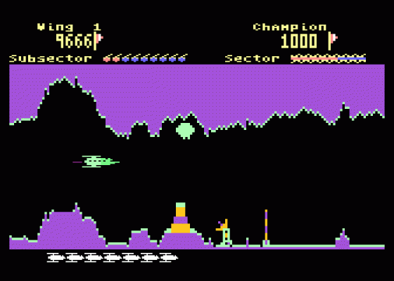 The Tail of Beta Lyrae Screenshot 9 (Atari 400/800/600XL/800XL/130XE)