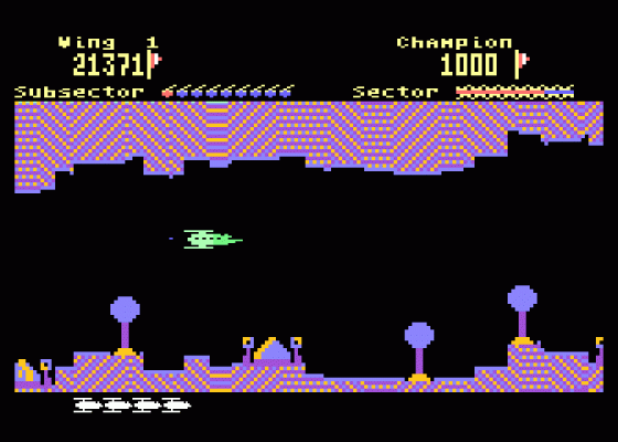 The Tail of Beta Lyrae Screenshot 10 (Atari 400/800/600XL/800XL/130XE)