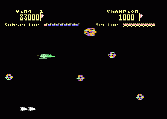 The Tail of Beta Lyrae Screenshot 12 (Atari 400/800/600XL/800XL/130XE)