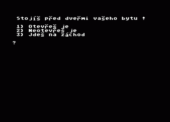 Zlodej Screenshot 5 (Atari 400/800/600XL/800XL/130XE)