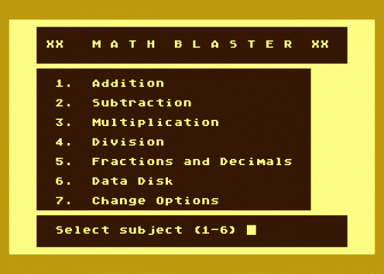 Math Blaster!