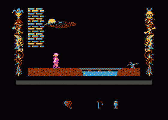 Gallahad Screenshot 6 (Atari 400/800/600XL/800XL/130XE)