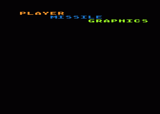 Tricky Tutorial No. 5 - Player Missile Graphics