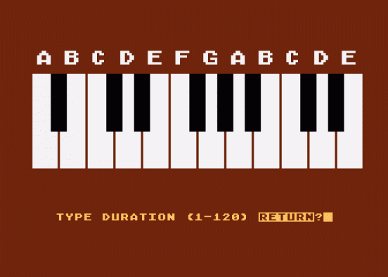 Tricky Tutorial No. 6 - Sound and Music Screenshot 8 (Atari 400/800/600XL/800XL/130XE)