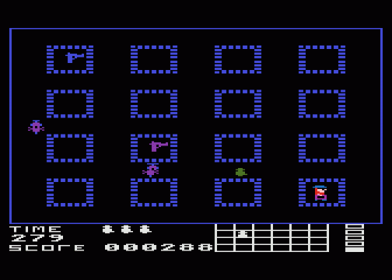 The Spy's Demise/Spy Strikes Back Screenshot 5 (Atari 400/800/600XL/800XL/130XE)