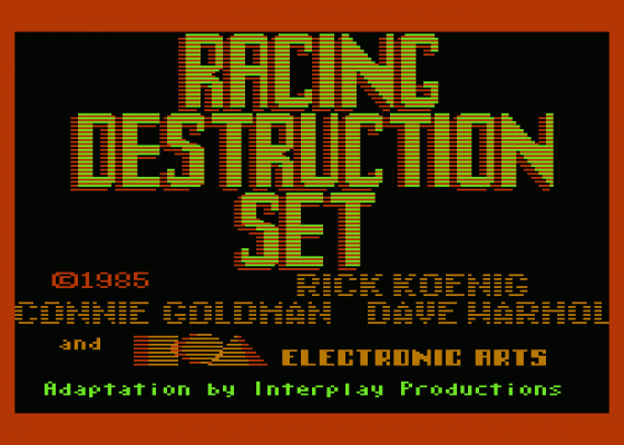 Racing Destruction Set