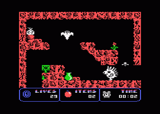 Spiky Harold Screenshot 6 (Atari 400/800/600XL/800XL/130XE)