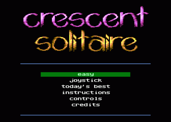 Crescent Solitaire