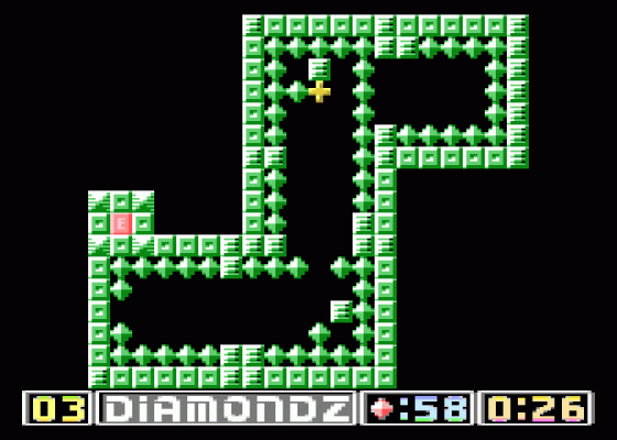 Diamondz Screenshot 5 (Atari 400/800/600XL/800XL/130XE)