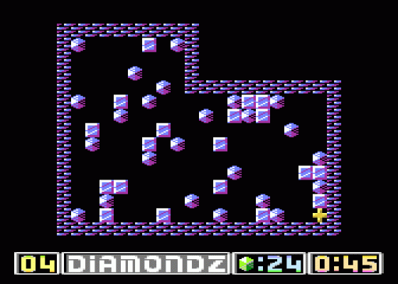 Diamondz Screenshot 6 (Atari 400/800/600XL/800XL/130XE)