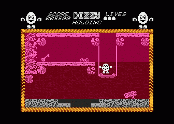 Dizzy Screenshot 6 (Atari 400/800/600XL/800XL/130XE)