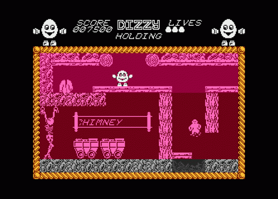 Dizzy Screenshot 7 (Atari 400/800/600XL/800XL/130XE)