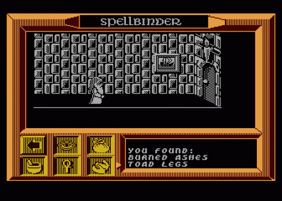 Spellbinder Screenshot 5 (Atari 400/800)