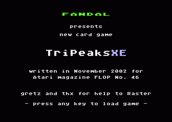 TriPeaksXE