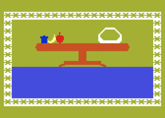 Bedtime Stories: Little Red Riding Hood Screenshot 5 (Atari 400/800/600XL/800XL/130XE)