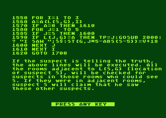 The Programmer's Program Screenshot 6 (Atari 400/800/600XL/800XL/130XE)