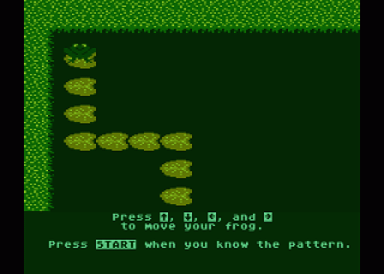 The Pond Screenshot 7 (Atari 400/800/600XL/800XL/130XE)