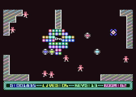 Berks Four Screenshot 5 (Atari 400/800/600XL/800XL/130XE)